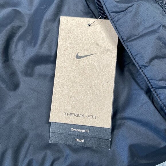 Nike Culture Of Football Therma-FIT Soccer Parka SZ Medium Men Black FZ0529-010 - Picture 7 of 8